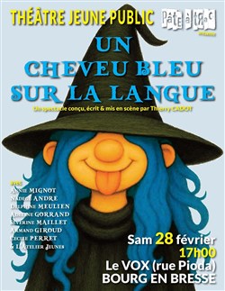 Affiche de Un cheveu bleu sur la langue