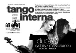 Affiche de Tango interna avec le duo Weronika Rychlik et Tonia Makatsianou