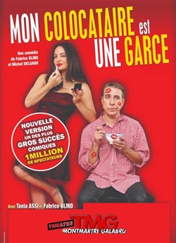 Affiche de Mon colocataire est une garce