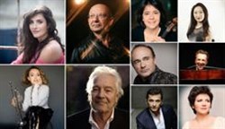 Affiche de Rendez-vous avec Julie Cherrier, Pierre Arditi, Pascal Contet, Lucienne Renaudin Vary