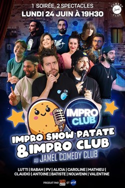 Affiche de L'Impro Show Patate et l'Impro Club présentent leur Gala d'Impro