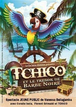 Affiche de Tchico et le trésor de barbe noire