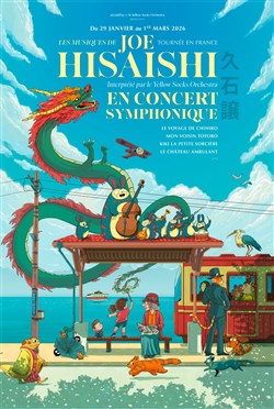 Affiche de Les musiques de Joe Hisaishi en concert symphonique | Eckbolsheim