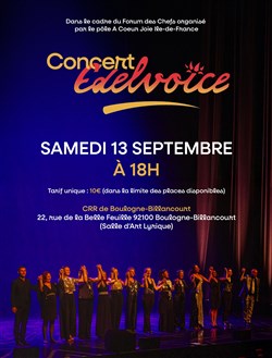 Affiche de Concert Edelvoice