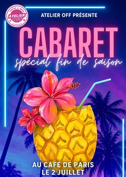 Affiche de Cabaret d'été d'improvisation