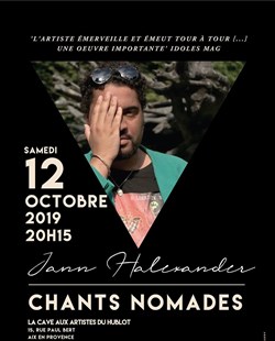 Affiche de Jann Halexander - Chants Nomades