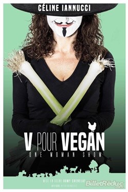 Affiche de Céline Iannucci dans V pour Vegan