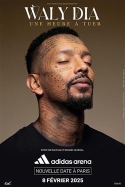 Affiche de Waly Dia dans Une heure à tuer