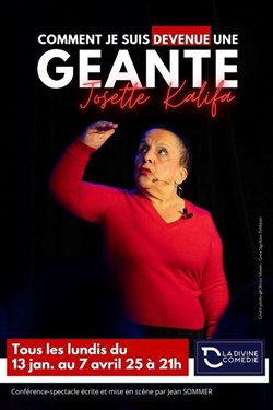 Affiche de Josette Kalifa dans Comment je suis devenue une géante