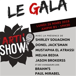 Affiche de Gala de clôture | Arti'Show 2018