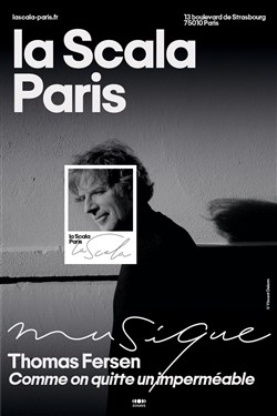 Affiche de Thomas Fersen : Comme on quitte un imperméable