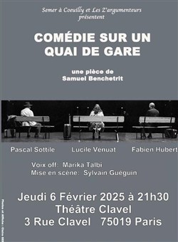 Affiche de Comédie sur un quai de gare
