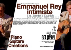 Affiche de Emmanuel Rey : Le jardin, la nuit