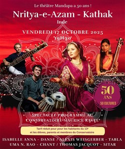 Affiche de Nritya-e-Azam : Symphonie des émotions, impromptus rythmiques