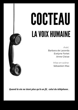 Affiche de La voix humaine