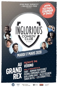 Affiche de Inglorious Comedy Club | FUP 5ème édition