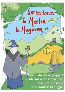 Affiche de Sur les traces de Merlin le magicien