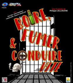 Affiche de Boire, fumer, et conduire vite