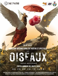 Affiche de Workshop de théâtre international en Sicile