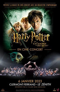 Affiche de Ciné-concert : Harry Potter et la chambre des secrets | Clermont-Ferrand