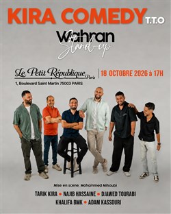 Affiche de Kira Comedy présente Wahran Stand-up
