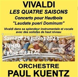 Affiche de Orchestre Paul Kuentz : Vivaldi les quatre saisons | Ereac