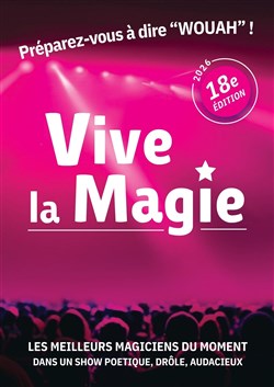 Affiche de Festival International Vive la Magie | Lille