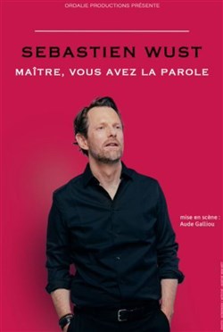 Affiche de Sébastien Wust dans Maître, vous avez la parole