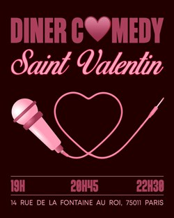 Affiche de Paname Diner Comedy | Spécial Saint Valentin