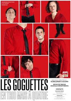 Affiche de Les Goguettes en trio (mais à quatre) !