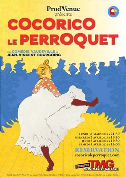 Affiche de Cocorico le perroquet