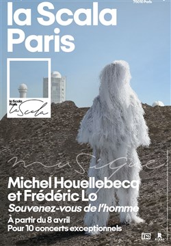 Affiche de M. Houellebecq et F.LO : Souvenez-vous de l'Homme