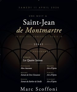 Affiche de Une nuit à Saint-Jean de Montmartre
