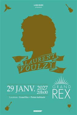 Affiche de Laurent Voulzy en concert