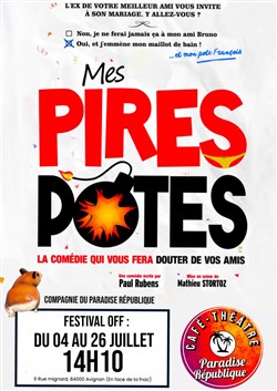 Affiche de Mes pires potes