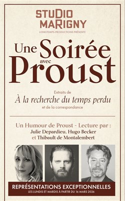 Affiche de Une soirée avec Proust