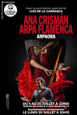 Affiche de Ana Crismán Arpa Flamenca : Arpaora
