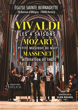 Affiche de Les 4 saisons de Vivaldi et Petite Musique de Nuit de Mozart