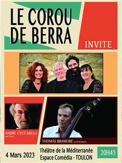 Affiche de Le courou de Berra invite Thomas Bramerie et André Ceccarelli