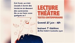 Affiche de Lecture Théâtre