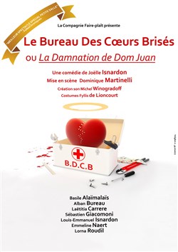 Affiche de Le bureau des coeurs brisés Ou La damnation de Dom Juan