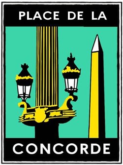 Affiche de Conférence : La place de la Concorde depuis Louis XV - naissance, évolution, faits marquants