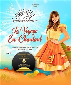 Affiche de Sarah Donna dans Le voyage en-chantant