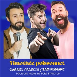 Affiche de Timothée Poissonnet, Gabriel Francès et Sam Namane