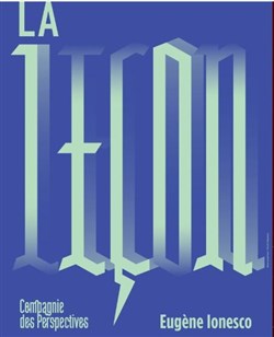 Affiche de La leçon