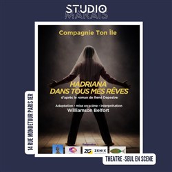 Affiche de Hadriana dans tous mes rêves, d'après le roman de René Depestre