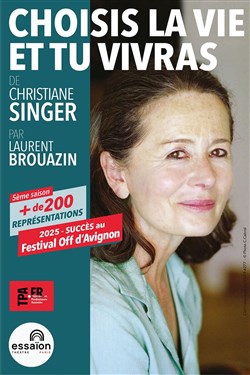 Affiche de Choisis la vie et tu vivras - de Christiane Singer