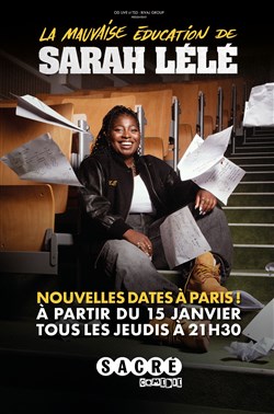 Affiche de Sarah Lélé dans La mauvaise éducation