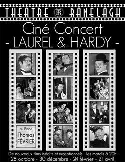 Affiche de Ciné-Concert Laurel & Hardy