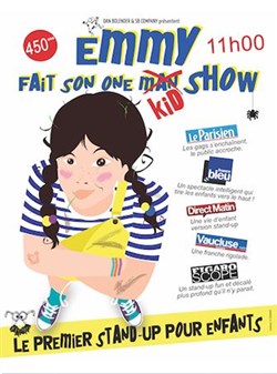 Affiche de Emmy fait son one kid show